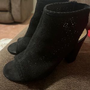 Womens Lauren Conrad Black Heels